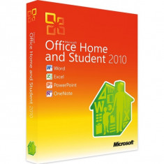 Microsoft Office Home and Student 2010 - in limba Romana sau Engleza foto