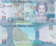 Insulele Cayman 1 Dollars 2014 UNC foto