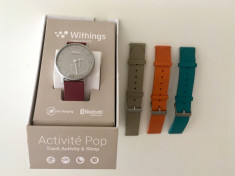 Activite Pop Withings Smartwatch aluminiu ca nou foto