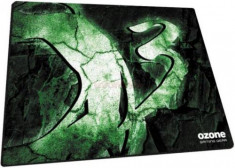 Mouse Pad Gaming Ozone Rock Green Edition (Negru/Verde) foto