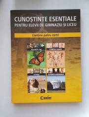 Enciclopedie Cunostinte esentiale pentru elevii de gimnaziu si liceu, Ed. Corint foto