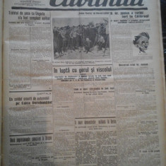 Ziare vechi - Cuvantul - Nr. 2777, 17 ian 1933, 4 pag, Editie Speciala