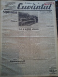 Ziare vechi - Cuvantul - Nr. 2839, 20 mar 1933, 8 pag, O. Onicescu, M. Sebastian