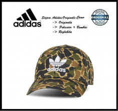 Sapca Adidas Originals Camo - Originala - Reglabila - Poliester - Detalii anunt foto