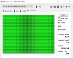 Hdd 160 Hitachi Sata 2 Laptop 2,5 inch. foto