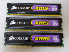 Memorie 1Gb DDR2 800Mhz CORSAIR XMS2 PC2 6400 Desktop - poze reale foto