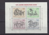 GERMANIA (BERLIN) 1969 &ndash; ANIMALE GRADINA ZOOLOGICA, colita MNH, TR24, Nestampilat