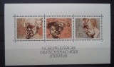 GERMANIA 1978 &ndash; LAUREATI PREMIUL NOBEL, bloc MNH, TR9