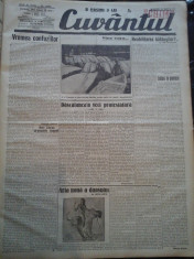 Ziare vechi - Cuvantul - Nr. 2841, 22 mar 1933, 8 pag, M. Eliade, Perpessicius foto