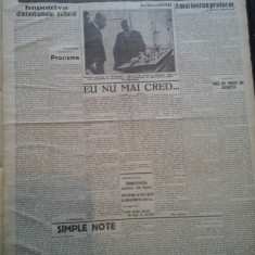 Ziare vechi - Cuvantul - Nr. 2850, 31 mar 1933, 8 pag, Perpessicius, Nae Ionescu