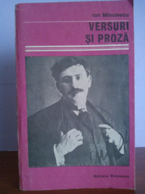 Ion Minulescu &amp;ndash; Versuri si proza foto