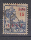 SURINAM, 1925, stampilat (OL1)