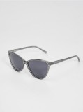 Ochelari de soare de dama model Cat Eyes fashion - UV 400 - negru, Femei, Ochi de pisica