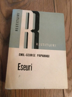 emil george papahagi - eseuri Rd foto