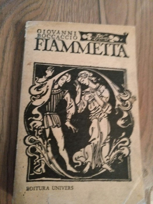 giovanni boccaccio - fiammetta Rd