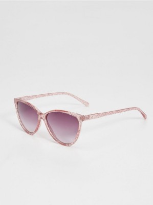 Ochelari de soare de dama model Cat Eyes fashion - UV 400 - rama roz foto