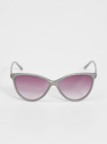 Ochelari de soare de dama model Cat Eyes fashion - UV 400 - rama argintie, Femei, Ochi de pisica