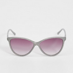 Ochelari de soare de dama model Cat Eyes fashion - UV 400 - rama argintie