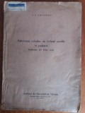 Fabricarea solutiilor de incleiat urzelile in tesatorie 1947/ C45P, Alta editura