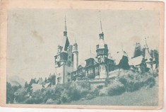 bnk cp Sinaia - Castelul Peles - circulata - marca fixa