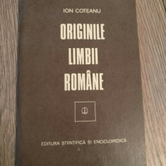 ion coteanu - originile limbii romane Rd