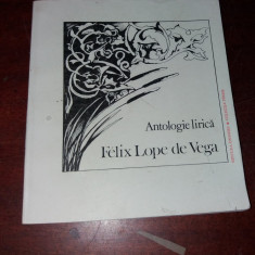 ANTOLOGIE LIRICA LOPE DE VEGA