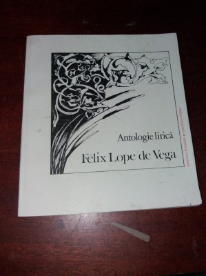 ANTOLOGIE LIRICA LOPE DE VEGA foto