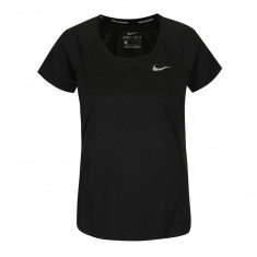 Tricou sport negru pentru femei - Nike foto