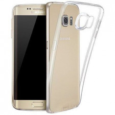 Husa protectie IMPORTGSM pentru Samsung Galaxy S6 Edge (G925), Silicon, Capac Spate, Ultra Slim, Transparenta foto