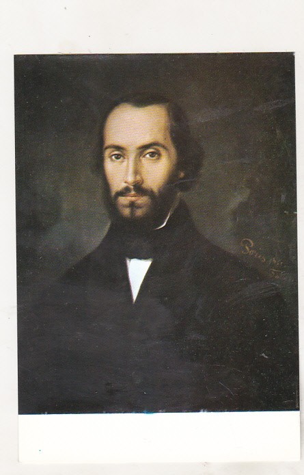 bnk cp Nicolae Balcescu - Portret de Gh Tattarescu - carte postala necirculata
