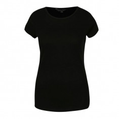 Tricou basic negru din bumbac - Dorothy Perkins foto