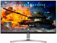 Monitor IPS LED LG 27inch 27UD68-W, 4K (3840 x 2160), HDMI, DisplayPort, 5 ms (Alb) foto