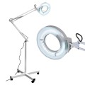Lampa,Lupa Cosmetica Profesionala ,cu picior,Roti si lumina rece(neon)
