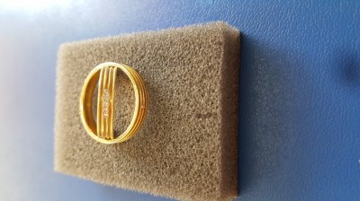 Verighete Elegante Aur Galben 18k Cu Diamante Okaziiro