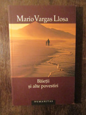 BAIETII SI ALTE POVESTIRI - MARIO VARGAS LLOSA foto