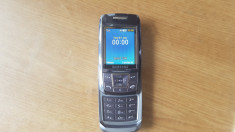 Telefon Dame Slide Samsung E250i gri Liber retea Livrare gratuita! foto