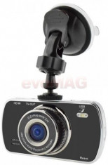 Camera Auto SilverCloud Voyager S1200 cu DVR, LCD 3inch, Full HD, card 8GB inclus foto