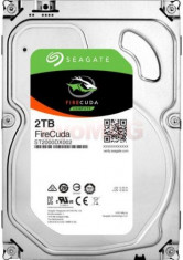 HDD Desktop Seagate SSHD FireCuda, 2TB, SATA III 600, 64 MB Buffer foto