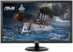 Monitor Gaming TN LED ASUS 21.5inch VP228TE, Full HD (1920 x 1080), DVI, VGA, 1 ms, Boxe, Low Blue Light, Flicker Free, TUV certified (Negru) foto