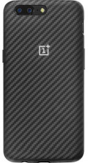 Protectie Spate OnePlus Karbon Bumper pentru OnePlus 5T (Negru) foto