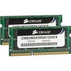 KIT Memorii Laptop Corsair 8GB DDR3 PC3-10600S 1333Mhz CL 9-9-9 foto