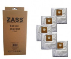 Set 5 saci pentru aspirator Zass ZVC 10 foto