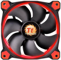 Ventilator Thermaltake Riing 12 High Static Pressure RED LED, 120 mm foto