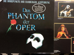 andrew lloyd webber das phantom der oper disc vinyl lp muzica musical ed germany foto