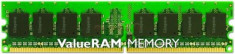 Memorie Kingston ValueRAM DDR2, 1x1GB, 800MHz (CL6) foto