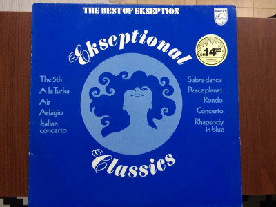 ekseption the best of ekseptional classics disc vinyl lp muzica rock philips VG+ foto