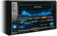 Player DVD auto Alpine IVE-W585BT, 4x50W, TFT LCD 6.1inch, USB, Bluetooth, iluminare taste Variabila foto
