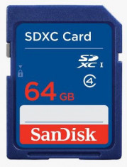 Card de memorie SanDisk SDSDB-064G-B35, SDHC, 64GB, Clasa 4 foto