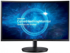 Monitor Gaming VA LED Samsung 23.5inch C24FG70FQ, Full HD (1920 x 1080), HDMI, DisplayPort, 1 ms, 144 Hz, Ecran Curbat (Negru) foto