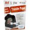 Hartie de transfer termic YESION DARK T SHIRT A4, 300g mp, 5 coli pachet